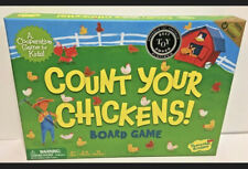 Peaceable Kingdom Count Your Chickens Counting Board Game for Kids for sale online