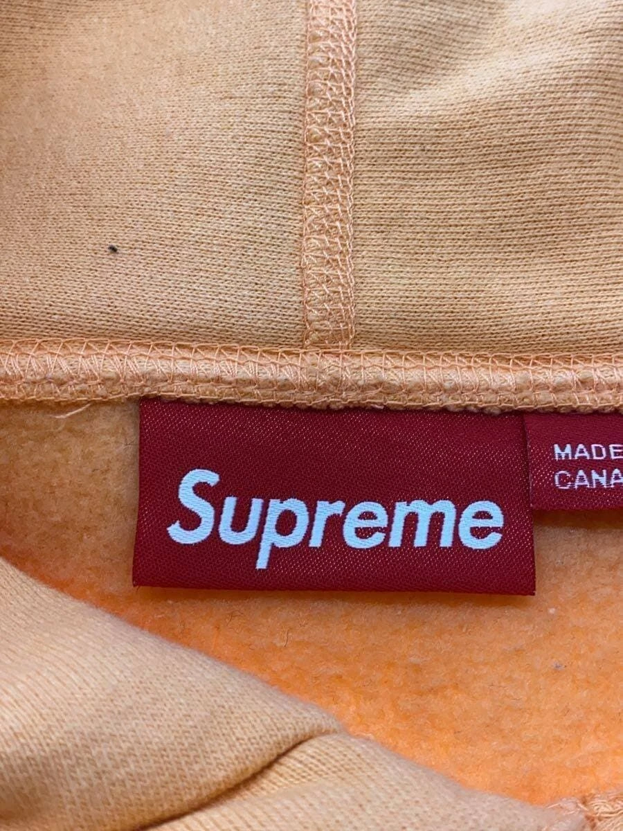 Supreme Felpa con Cappuccio 24SS Collegiale Felpa con Cappuccio M Cotone Arancione Usata