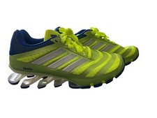 Adidas SpringBlade Mujer Talla 4.5 Neón Verde Y Azul