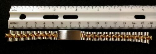 Vintage Speidel Watchband Heavy Link NOS unbenutzt im Gehäuse 13MM Edelstahl Hong Kong - Bild 3 von 11