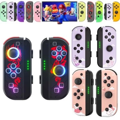 BONACELL 2er Set für Nintendo Joy Con mit Handschlaufen Game Controller Switch/Lite/OLED