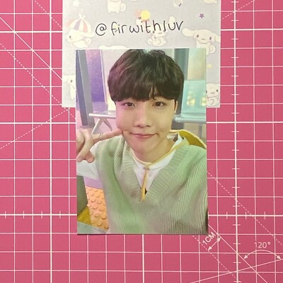 official bts sowoozoo muster fanmeet pyjama photocard photo jhope hobi