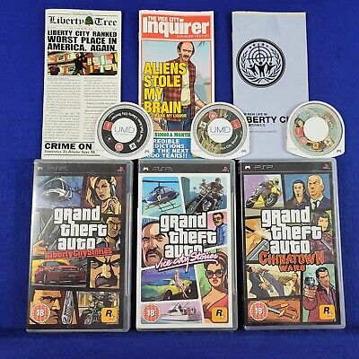 Grand Theft Auto: Liberty City Stories PSP Platinum (Seminovo