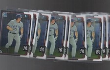 (41) COUNT LOT JEFF HENDRIX 2015 BOWMAN CHROME DRAFT #192