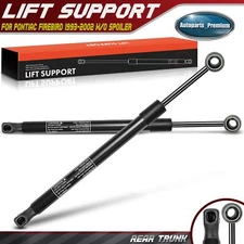 2x Rear Trunk Lift Supports Shocks Struts for Pontiac Firebird 93-02 w/o Spoiler