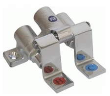 Commercial Foot Pedal Operation Valve W/Red & Blue Index (NO LEAD) #AA-202G