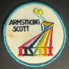 Vintage NASA Gemini 8 VIII Prism Embroidered Patch 