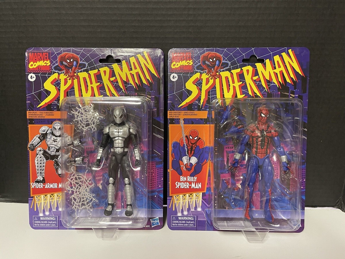 Marvel Legends Spider-man - Retro Carded Wave 2 Set Shocker