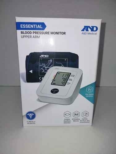 A&D Medical Essential Digital Blood Pressure Monitor Upper Arm NEW in Box UA-611 - Picture 1 of 5