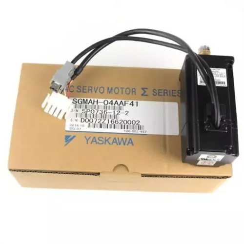 1 Stück Brandneu in Box Yaskawa Servomotor SGMAH-04AAA41 Schneller Versand - Bild 1 von 1