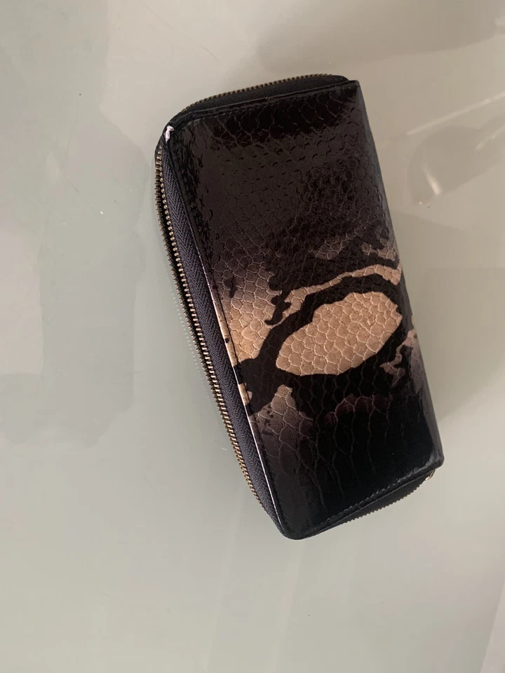 Cartera monedero Buttler and Wilson piel de serpiente sintética Foto 4 de 4