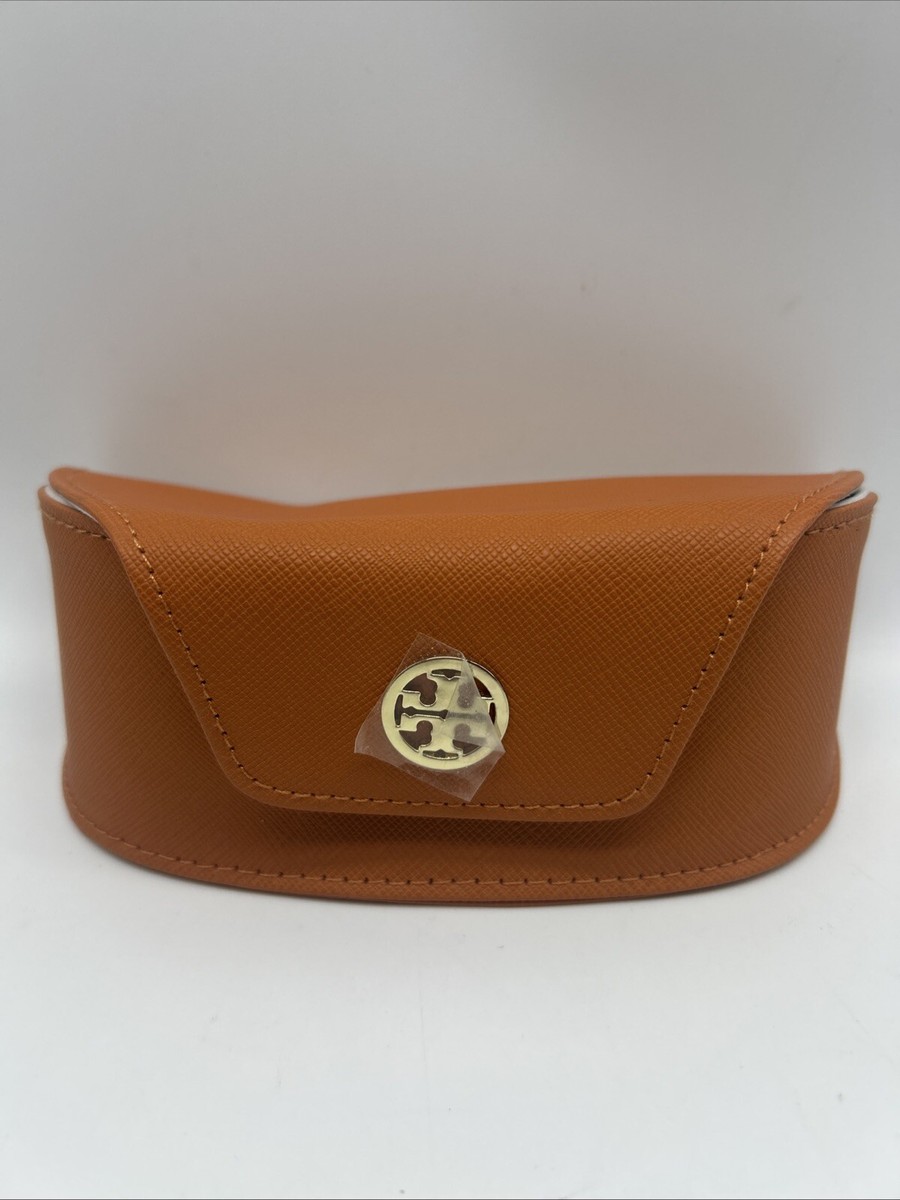 TORY BURCH Case Sunglasses Eyeglasses Saffiano Leather  display picture 1