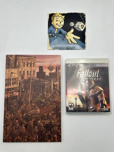 Fallout New Vegas Collector’s All Roads Graphic Novel Artbook Making Of CD PS3