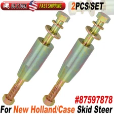 2x For New Holland/Case Skid Steer Bucket Pin Kit Carbon Steel 87597878 81900328