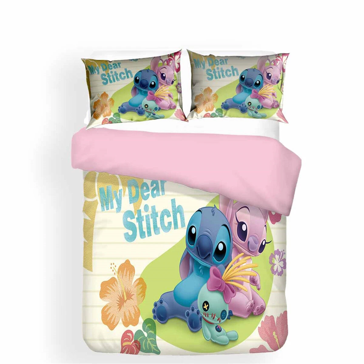 Stitch Cartoon Bedding Set, Gift for Friends