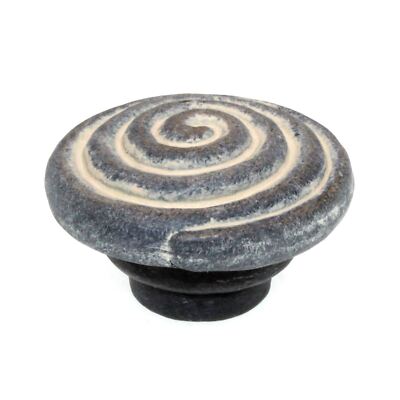 Schaub And Company Rustica 1 1/2'' Swirl Cabinet Knob Blonde Antique 115-BA