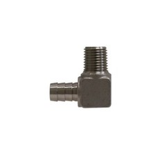 1/4" X 1/8" Stainless Steel Barb Elbow 32038SS Pack of 10