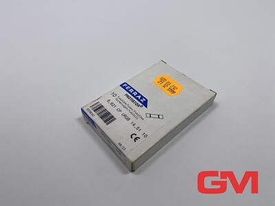 VE 10x Ferraz Shawmut Sicherung E078043 fuse 6,621 CP URGB 14.51 660V 10A