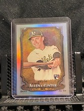 Zack Gelof 2024 Allen & Ginter Hot Box Silver Portrait (RC) - Athletics