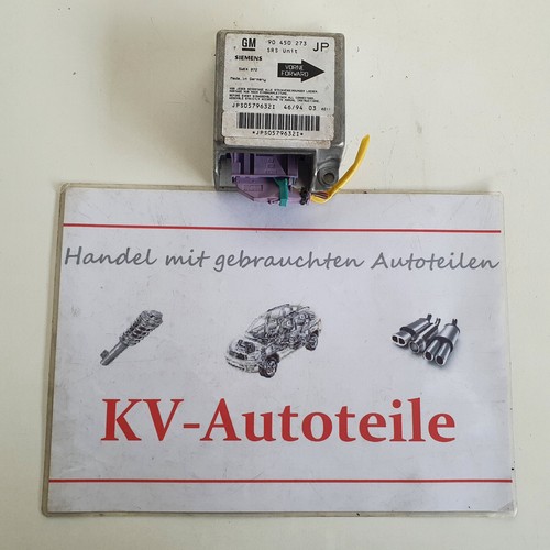 OPEL Steuergerät Airbagsteuergerät GM 90450273JP Siemens 5WK4072