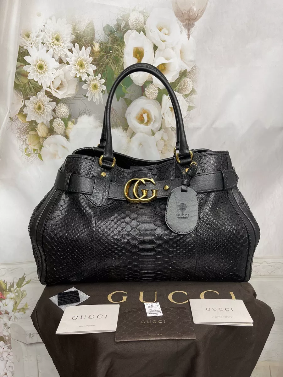Gucci python shop purse