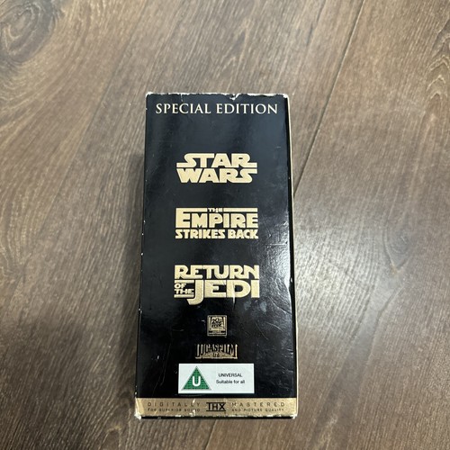 Star Wars Trilogy - Special Edition - Gold Box Set (VHS/SUR, 1997) - Picture 2 of 5