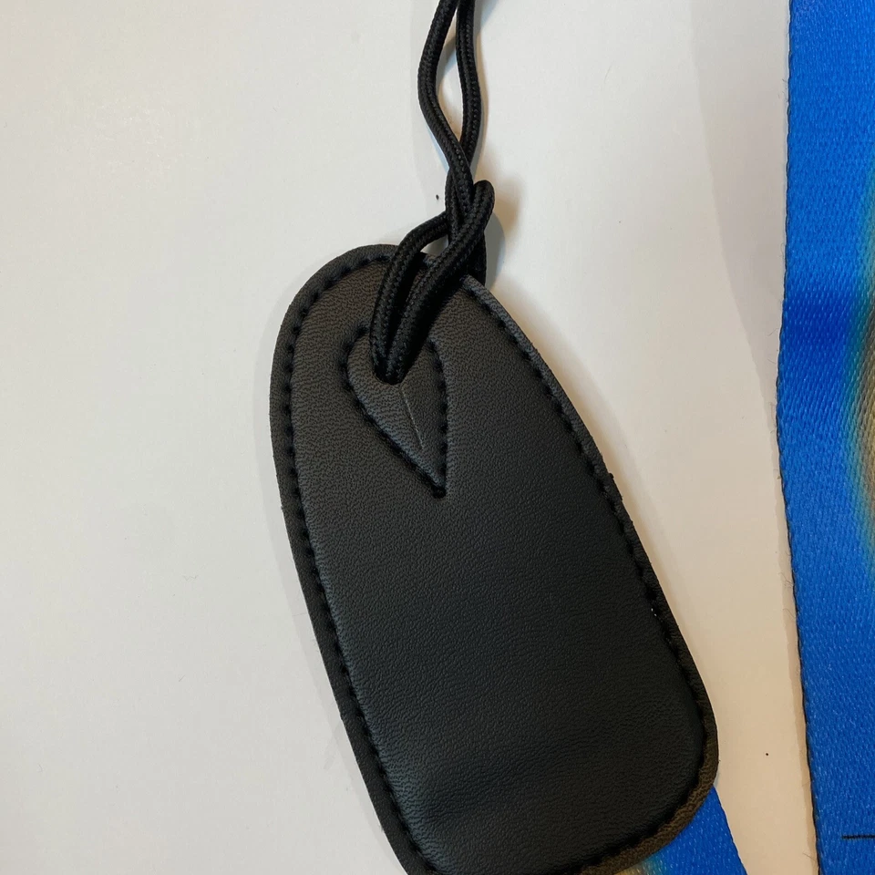 Синий желтый гитарный ремень контур City Skyline Dank Lid Hemp Leaf - Изображение 3 из 4