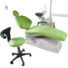 1Set Dental Unit PU Chair Cover Sleeve Protector Waterproof Dentist Stool Sleeve