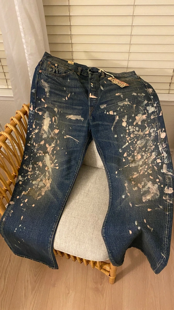 Ralph Lauren double rl RRL Selvedge jeans Tilly wash NEW NWT 34 * 30