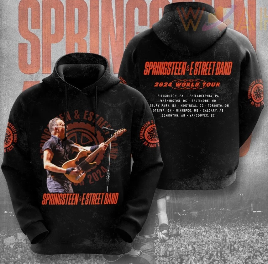 Bruce Springsteen 3D hoodie
