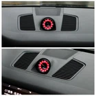 1PC Red Center Dashboard Chrono Stopwatch Clock for Porsche Cayenne 2018-2023
