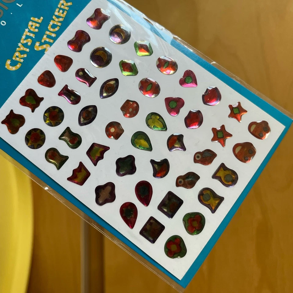 Z Design 3D Crystal Sticker Aufkleber NEU Vintage 90er 90s alt Symbole - Bild 2 von 4