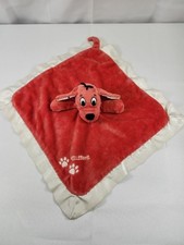 Clifford The Big Red Dog Baby Lovey Security Blanket Plush 14”x14