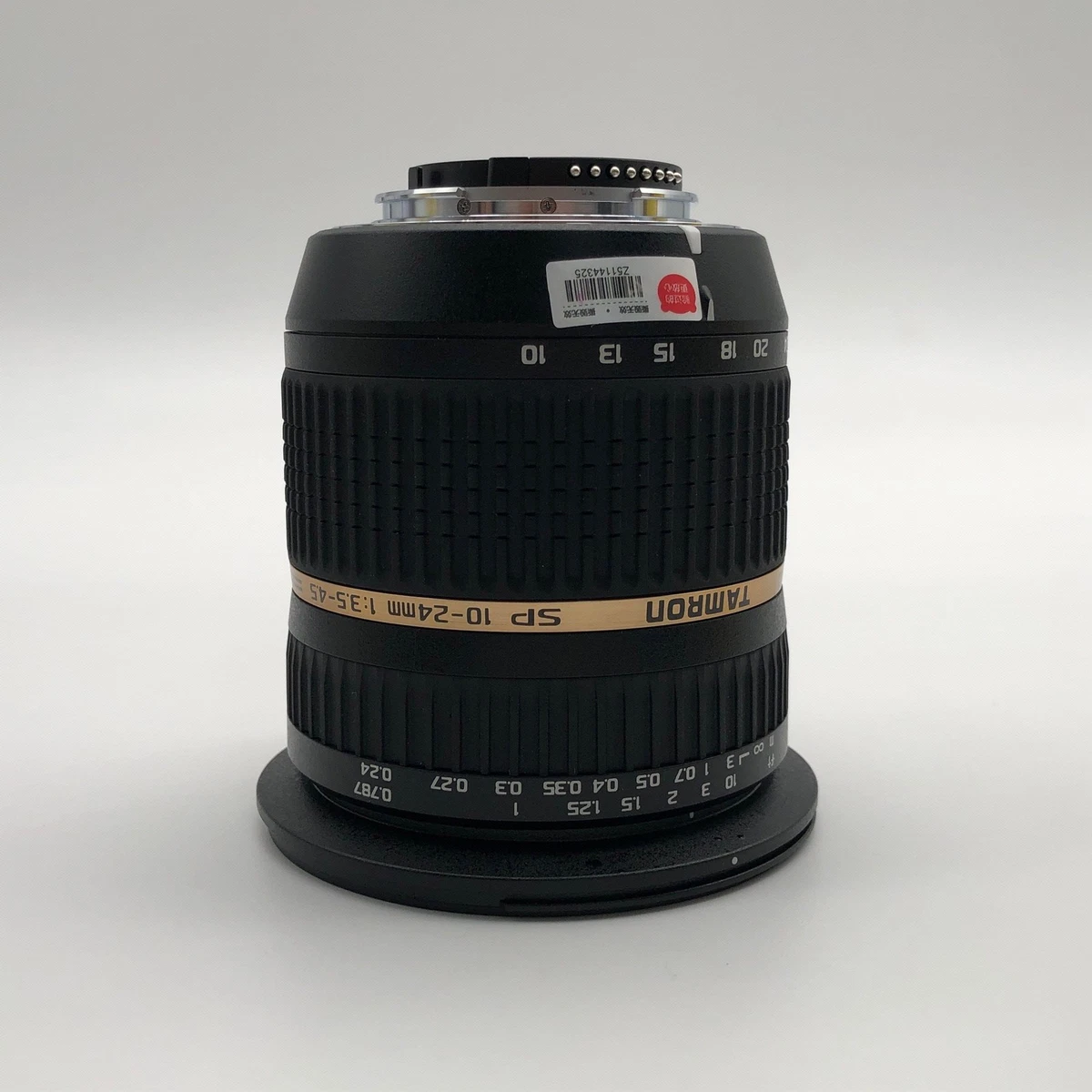 Tamron Di II Camera Lenses 10-24mm Focal f/3.5-4.5 Maximum