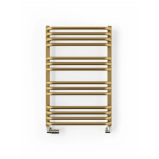 Terma Alex Heated Towel Radiator 760x500mm Brass - WGALE076050-KBRASX