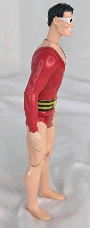 RARO - Figura de acción original Kenner 1986 Super Powers PLASTIC MAN DC Comics Foto 4 de 4