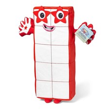 hand2mind Numberblock Ten Playful Pal, Plush Figure 16.85 inches, Multicolor