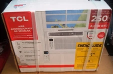 TCL H6W23W 6000 BTU Window Air Conditioner w Remote Control NEW
