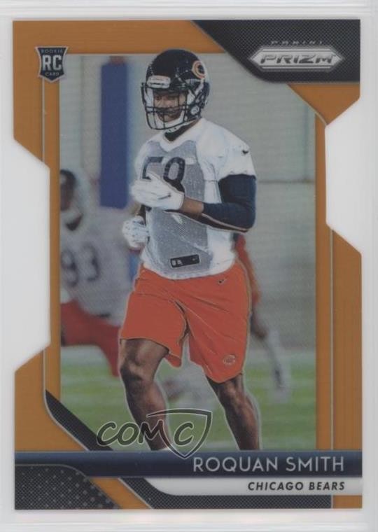 2018 Panini Prizm Rookie Orange Prizm 19/249 Roquan Smith #242 7zf