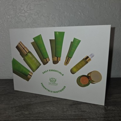 Tata Harper Daily Essentials Set, Best Selling Skincare Set, Travel Sized, 7 PCs