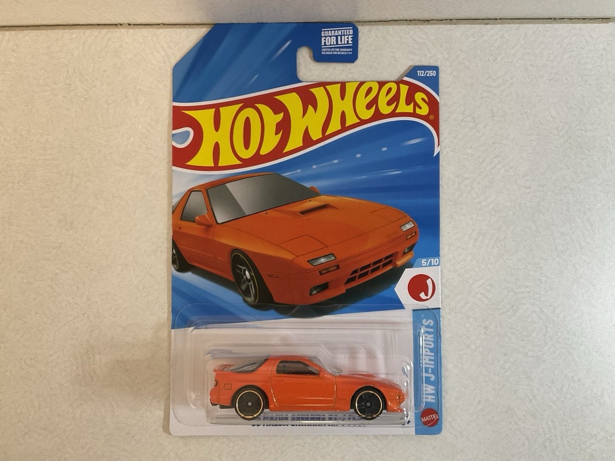 2026 Hot Wheels '89 Mazda Savanna RX-7 FC3S (112/250) ORANGE — J