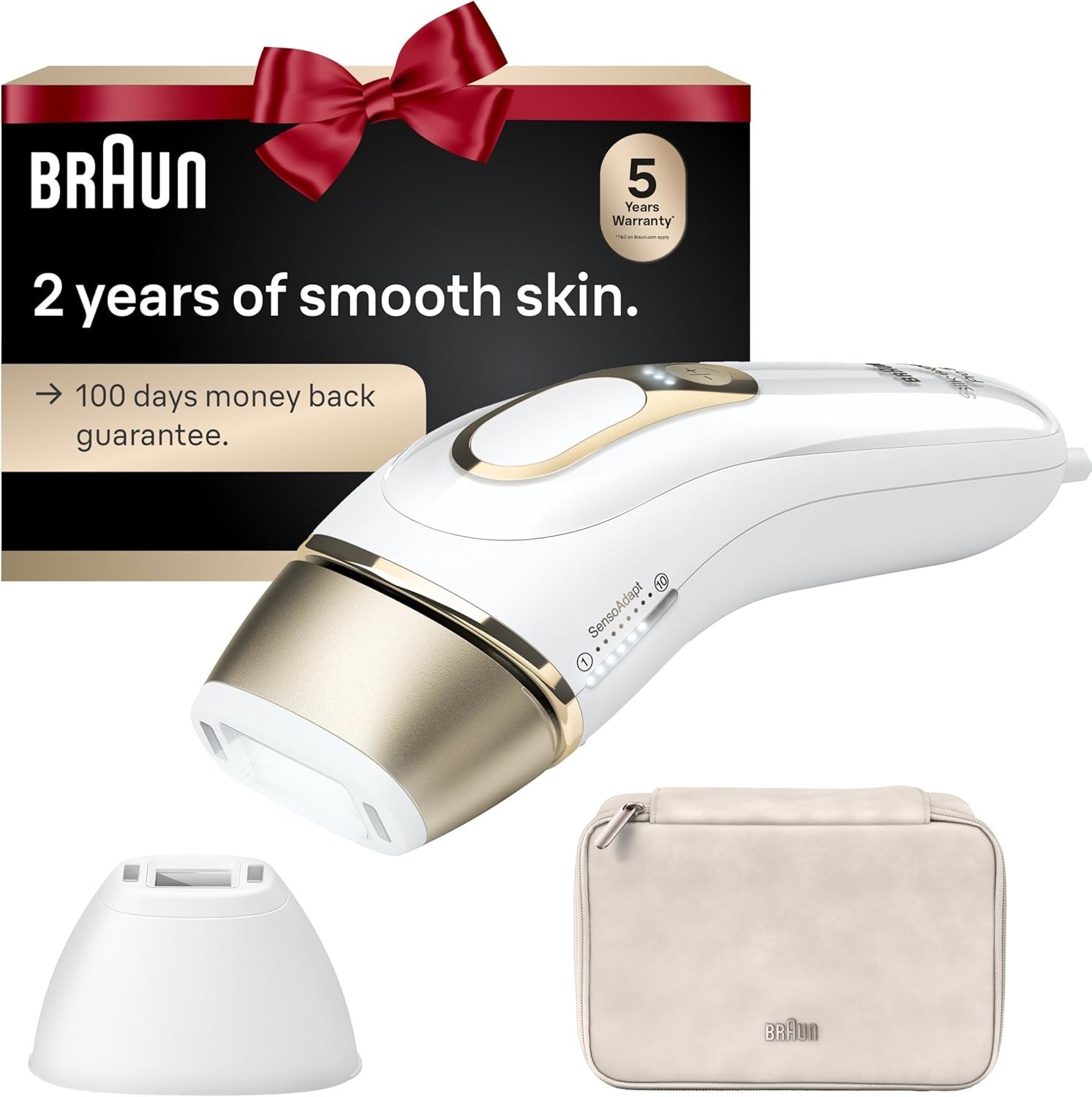 Braun Silk Expert Pro 5 IPL5137 Hair Removal Device 2 Caps P