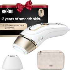 Braun Silk Expert Pro 5 IPL5137 Hair Removal Device 2 Caps Pouch, Free Shipping