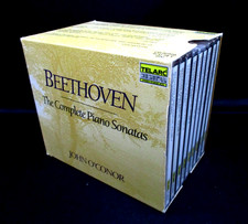 Beethoven COMPLETE PIANO SONATAS, John O'Conor, 9-CDs 9-Booklets, Telarc, 1994