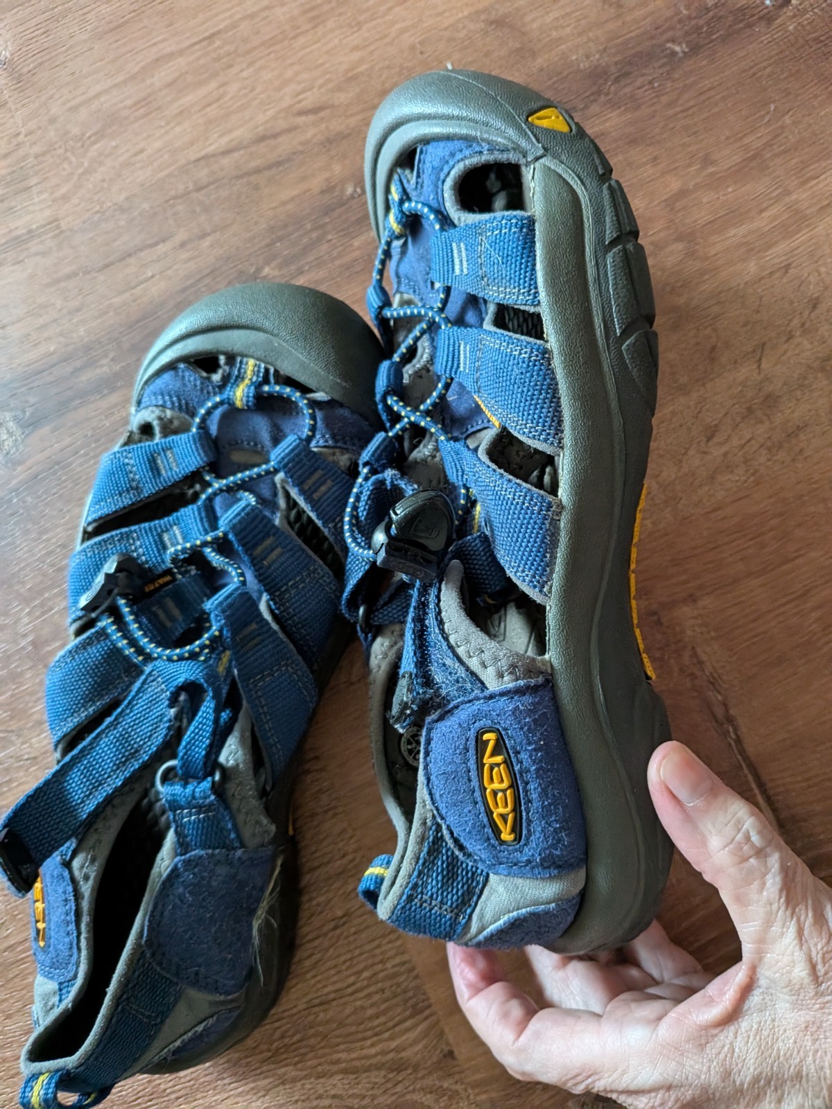 Keen Newport sandali da trekking blu impermeabili uomo taglia 6