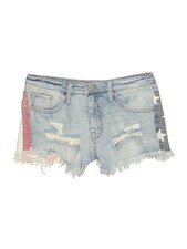 Mossimo Supply Co. Women Blue Denim Shorts 27W