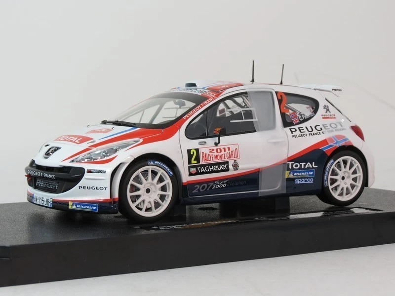 Sunstar Peugeot 207 S2000 #2 Solberg Rally Monte Carlo 2011 1/18 5442 - Immagine 2 di 4