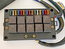 15 Slots Fuse Relay Box 12V Automotive, 10 Way Fuse Relay Block Pre-Wired, READ