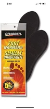 Grabber Foot Warmers Size S/M 5 pairs
