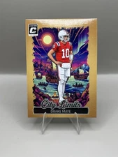 Drake Maye City Limits Custom Card 2025 New Design Downtown New England